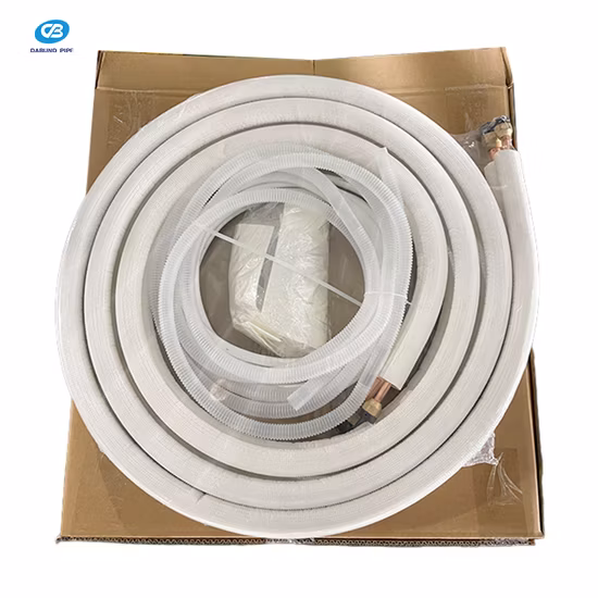 Pre-Insulated Copper Piping Air Conditioner Copper Coil Piping