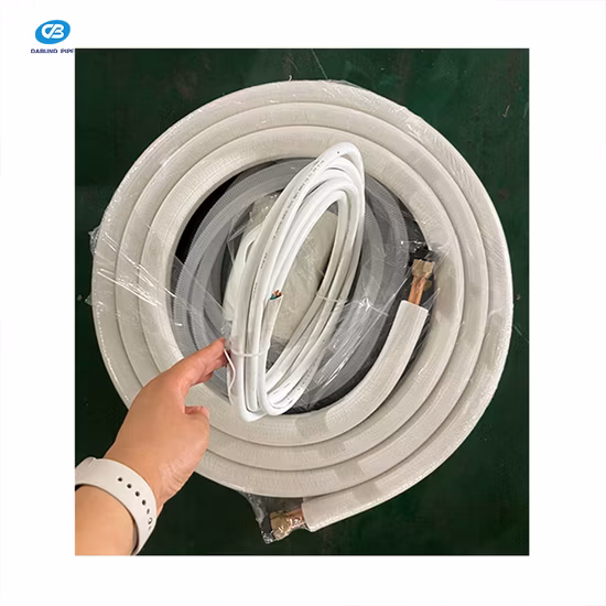 Pre-Insulated Copper Piping Air Conditioner Copper Coil Piping