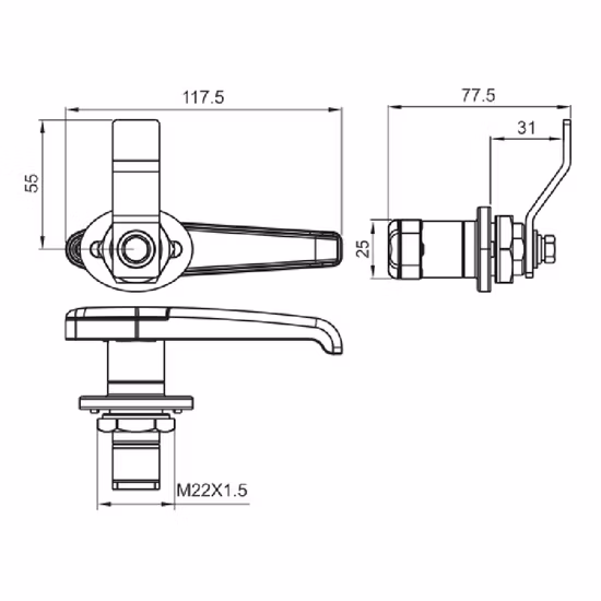 Безопасная беспроводная водонепроницаемая система контроля доступа к программному обеспечению, замок для шкафа